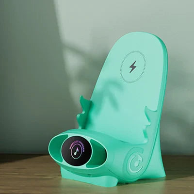 Mini-Chaise Élégante | Chargeur Rapide + Support Téléphone