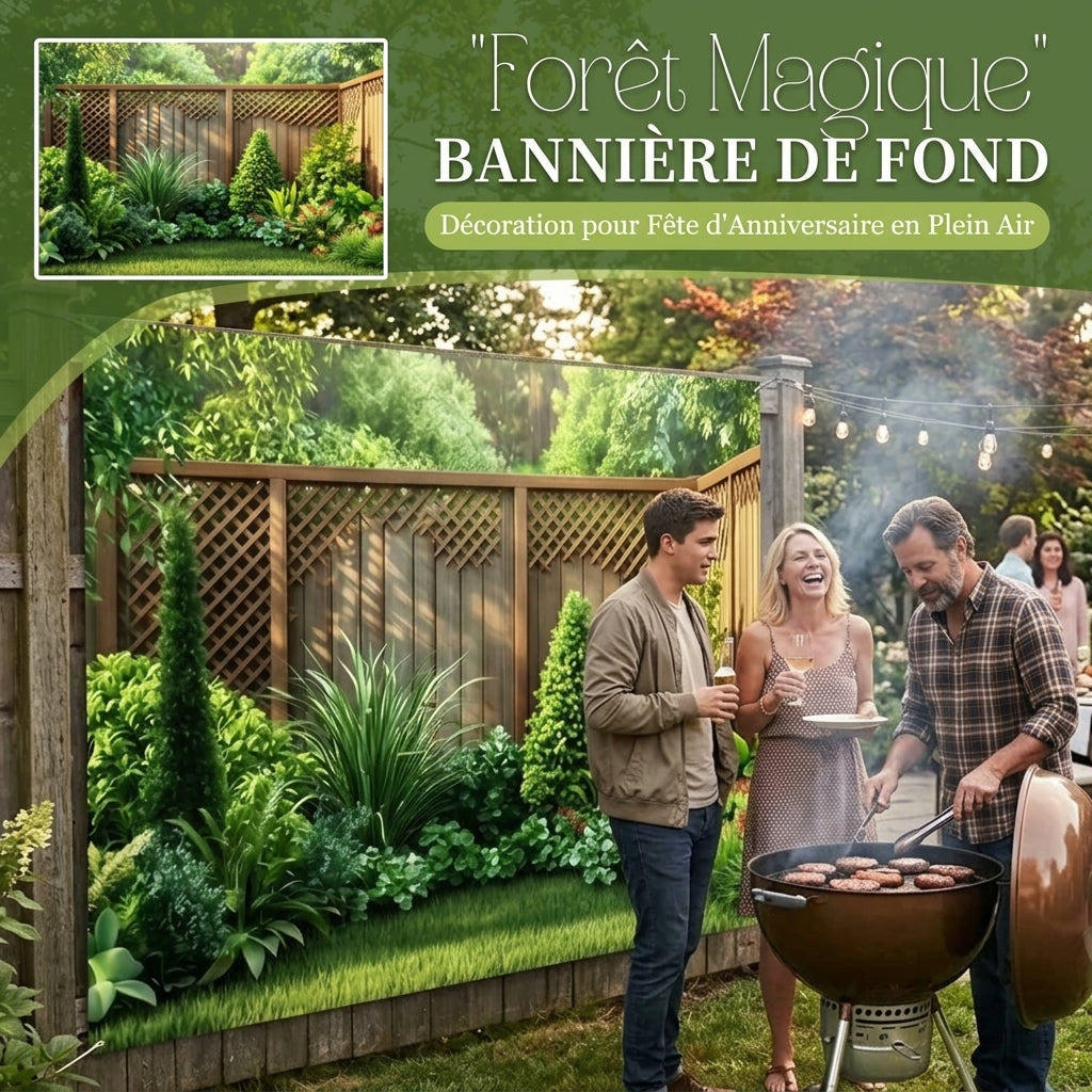 GardenMagic™ – Fond Décoratif Immersif.