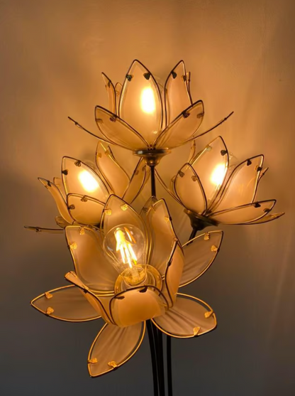 Light Lotus Flower Floor Lamp