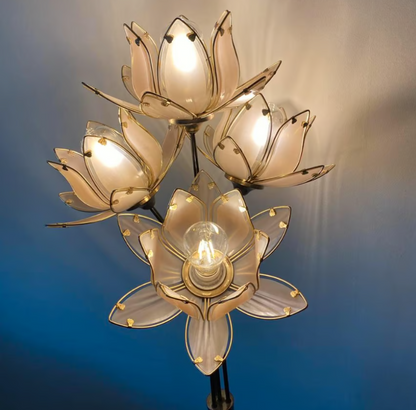 Light Lotus Flower Floor Lamp