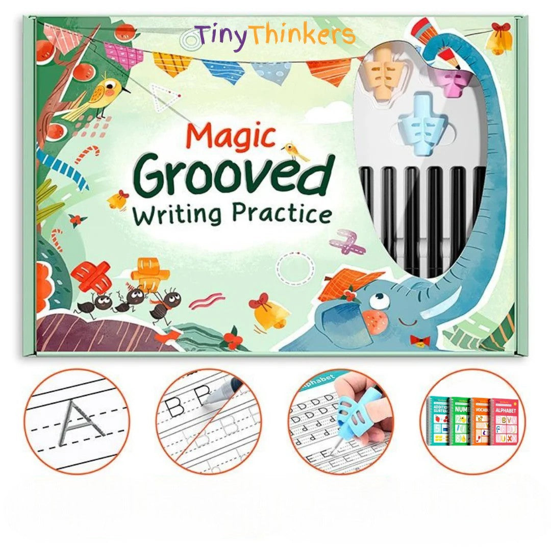 Kit d’Apprentissage d’Écriture Magique Réutilisable