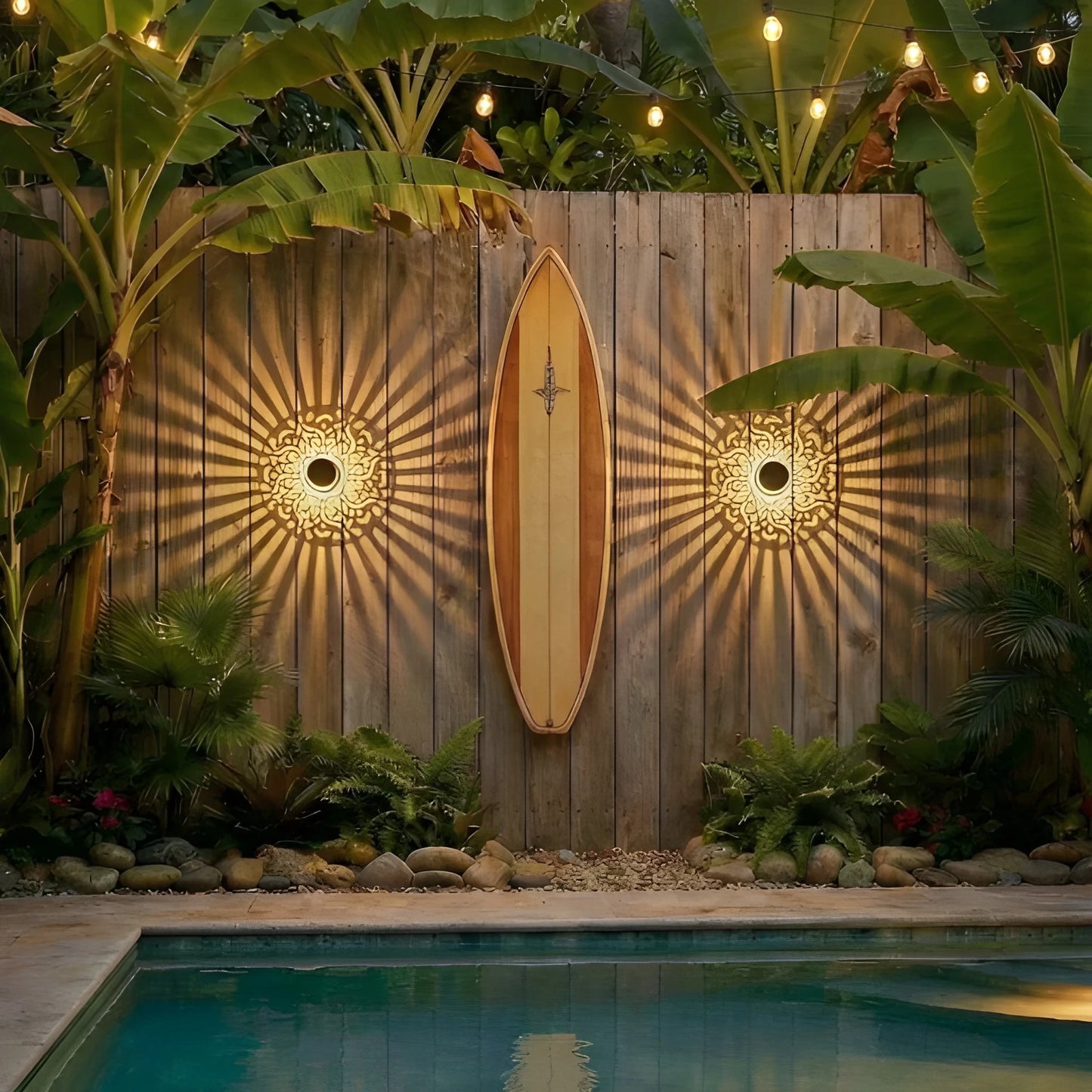 SolarGlow Bloom – Lampe Solaire Décorative Féerique