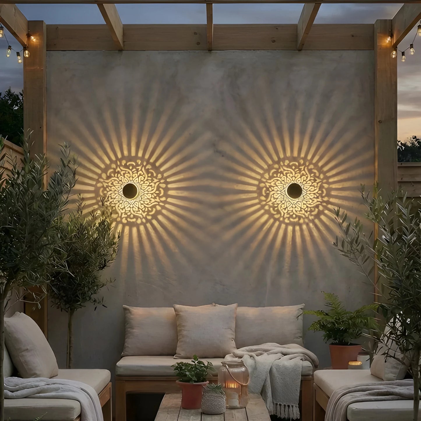 SolarGlow Bloom – Lampe Solaire Décorative Féerique