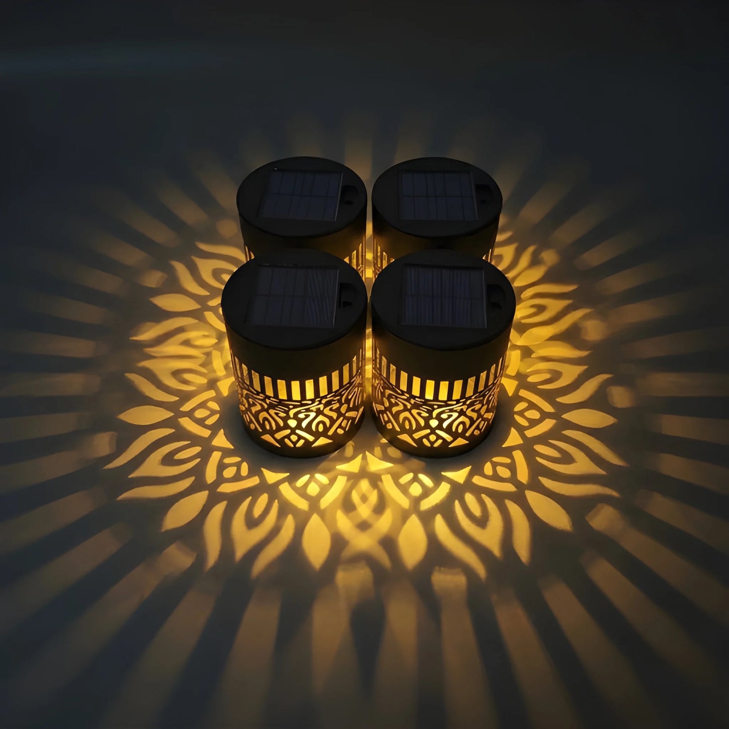 SolarGlow Bloom – Lampe Solaire Décorative Féerique