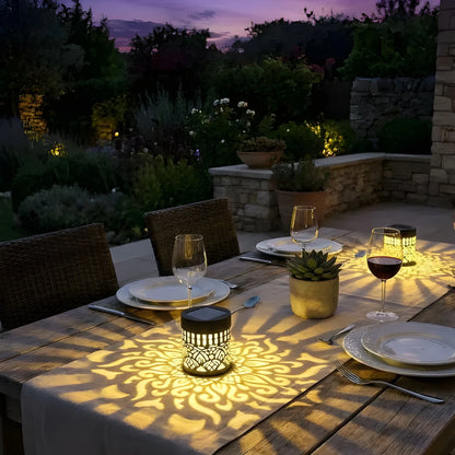 SolarGlow Bloom – Lampe Solaire Décorative Féerique
