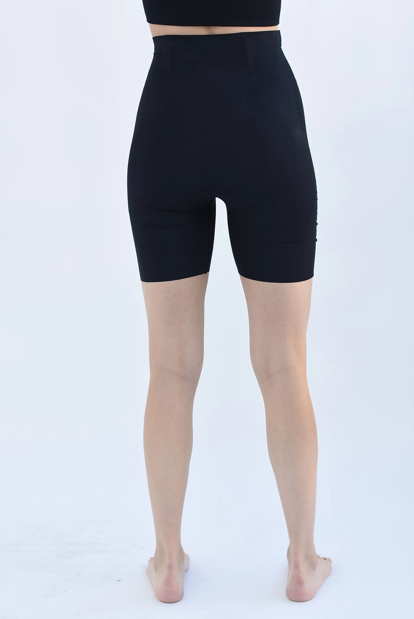 DuoSculpt Elegance™ – Shapewear Longue Taille Haute (Nude & Noir)