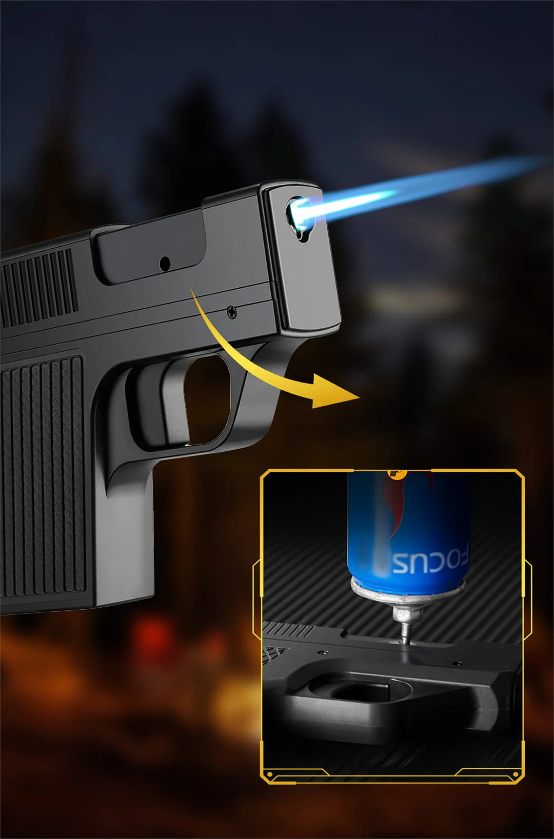 BlazeGun™ Storm Lighter