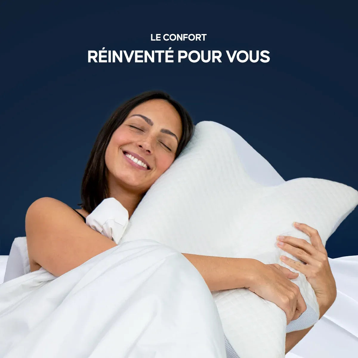SomniaAlign™ Oreiller Orthopédique Premium